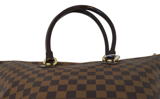 Louis Vuitton Saleya Damier Ebene Mm Brown