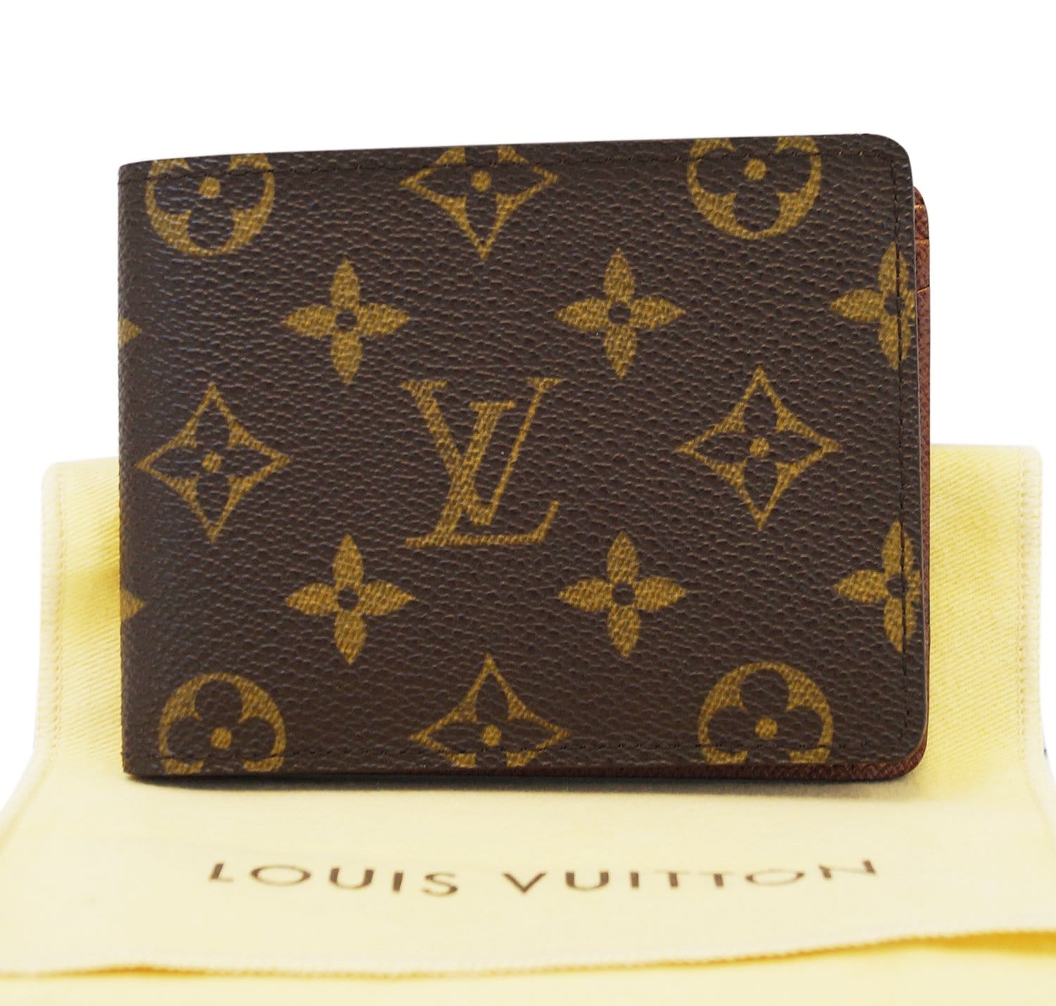 Date Code & Stamp] Louis Vuitton Classic Bifold Monogram Wallet