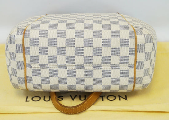 Louis Vuitton White Damier Azur Totally PM Cloth ref.874237 - Joli Closet