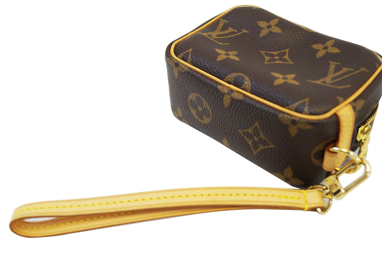 Louis Vuitton Monogram Canvas Trousse Wapity Mini Pouch Wrist Bag at 1stDibs