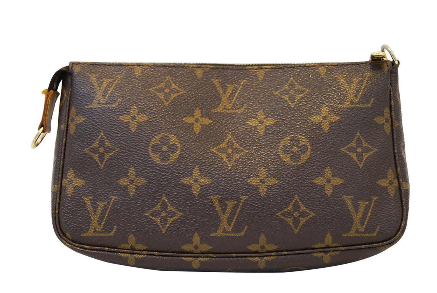 Authentic LOUIS VUITTON Monogram Pochette Accessoires Crossbody Bag E3