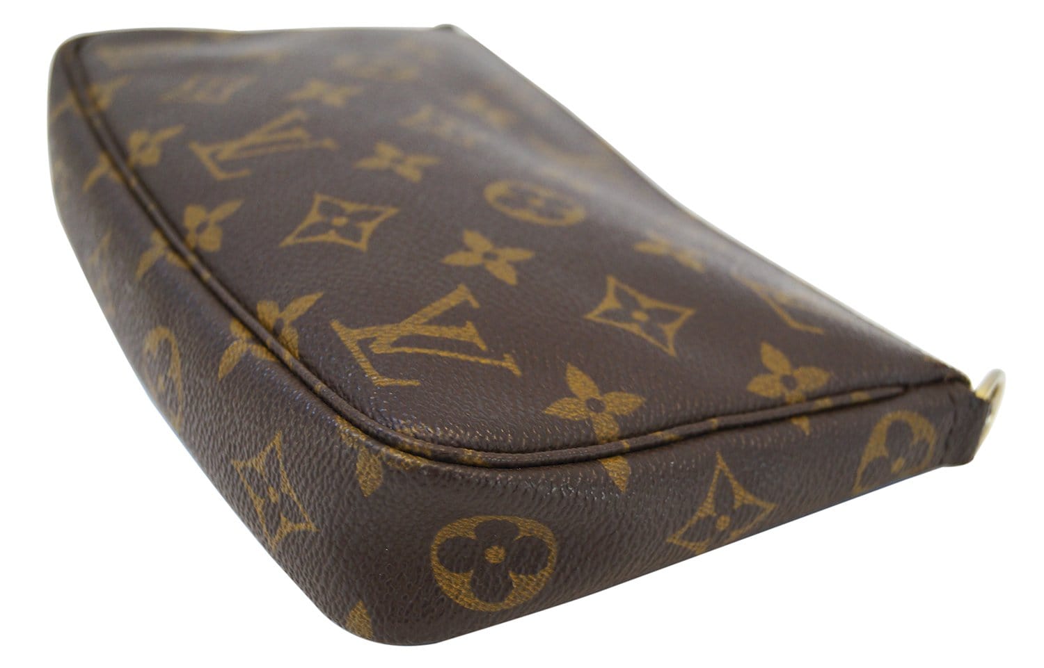 Authentic LOUIS VUITTON Monogram Pochette Accessoires Crossbody Bag E3