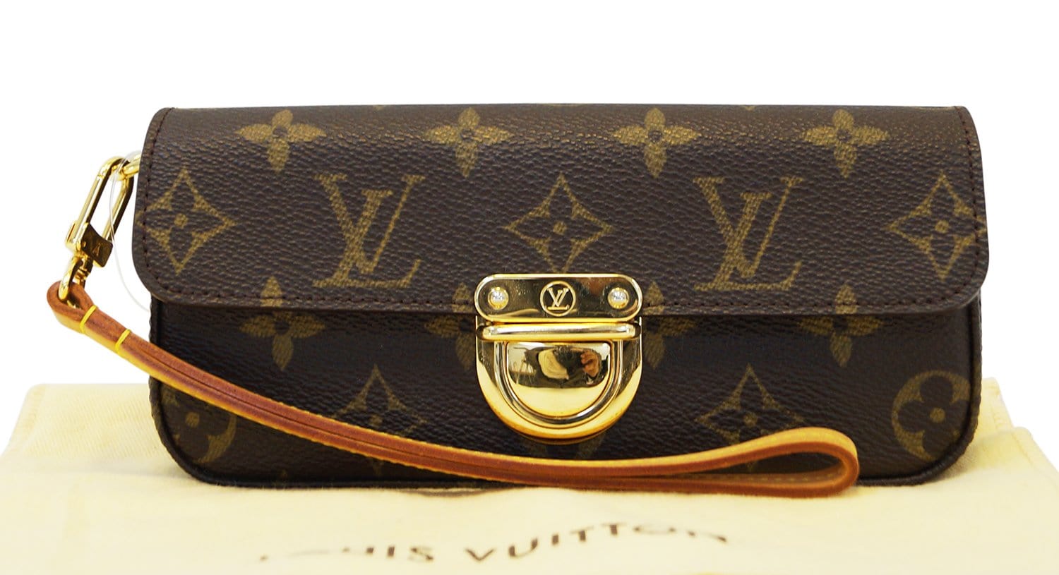 LOUIS VUITTON Monogram Pochette Lagoon Clutch Glasses Case