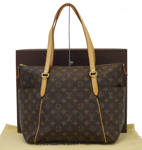 Louis Vuitton Totally Tote MM Brown Leather for sale online