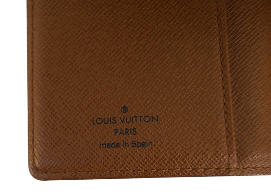 Louis Vuitton Monogram A5 Planner Cover Monogram Agenda Bureau NM