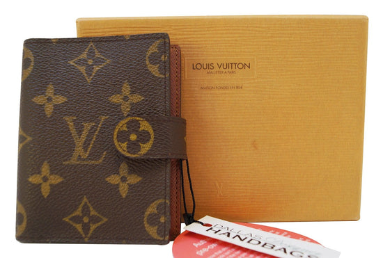 Louis Vuitton Monogram Couverture Agenda de Poche ○ Labellov