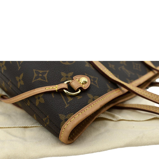 Brown Louis Vuitton Monogram Neverfull PM Tote Bag – Designer Revival