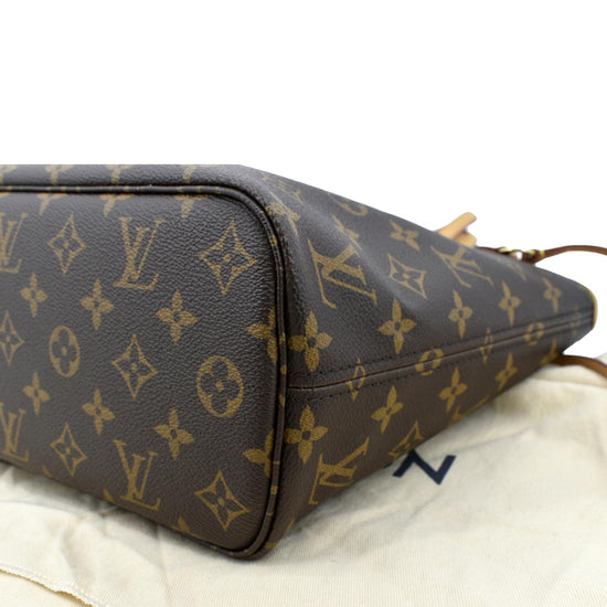 Louis+Vuitton+Neverfull+Tote+PM+Brown+Canvas%2FLeather for sale