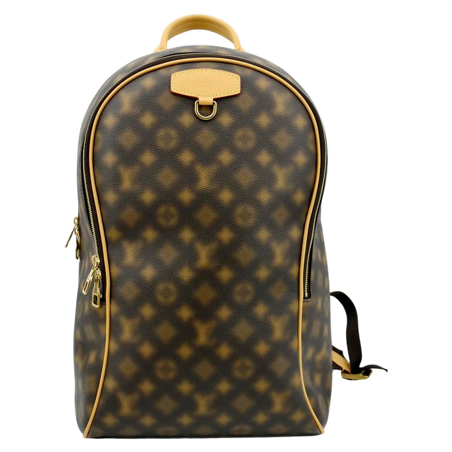 Louis Vuitton Ellipse Backpack Blurry Monogram Brown