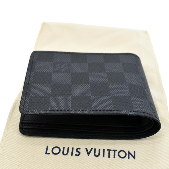 Louis Vuitton Multiple Wallet Damier Graphite Black/Red in Canvas - US