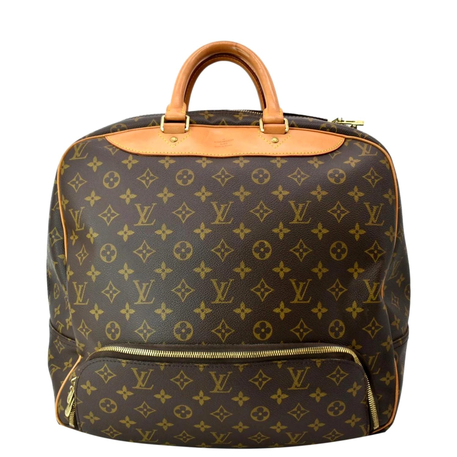 Brown Louis Vuitton Monogram Evasion Travel Bag