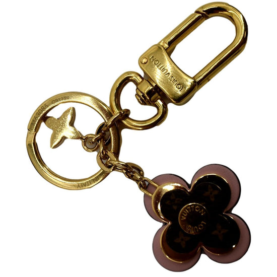Blooming Flowers Bag Charm and Key Holder S00 - Women
