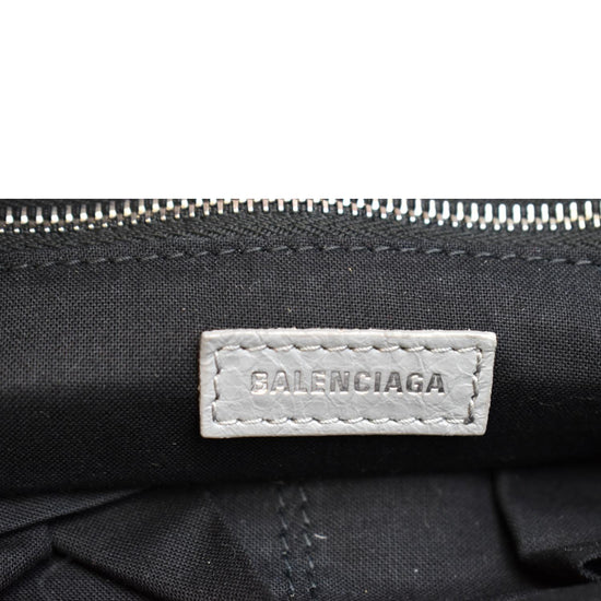 Balenciaga Black Graffiti Leather Mini RH Classic City Bag