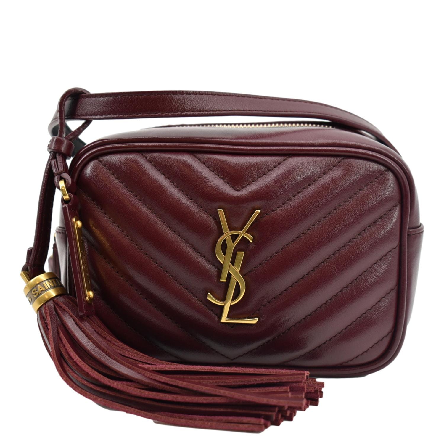 Saint Laurent Lou Camera Leather Crossbody Bag