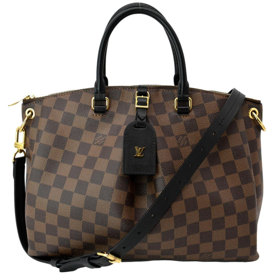 LOUIS VUITTON Damier Ebene Odeon Tote MM – ALB