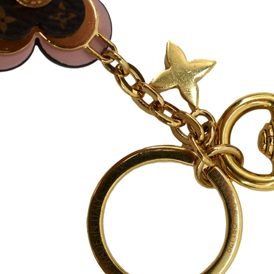 Louis Vuitton Blooming Flowers Key Ring Bag Charm (SHF-BiRwpy) – LuxeDH