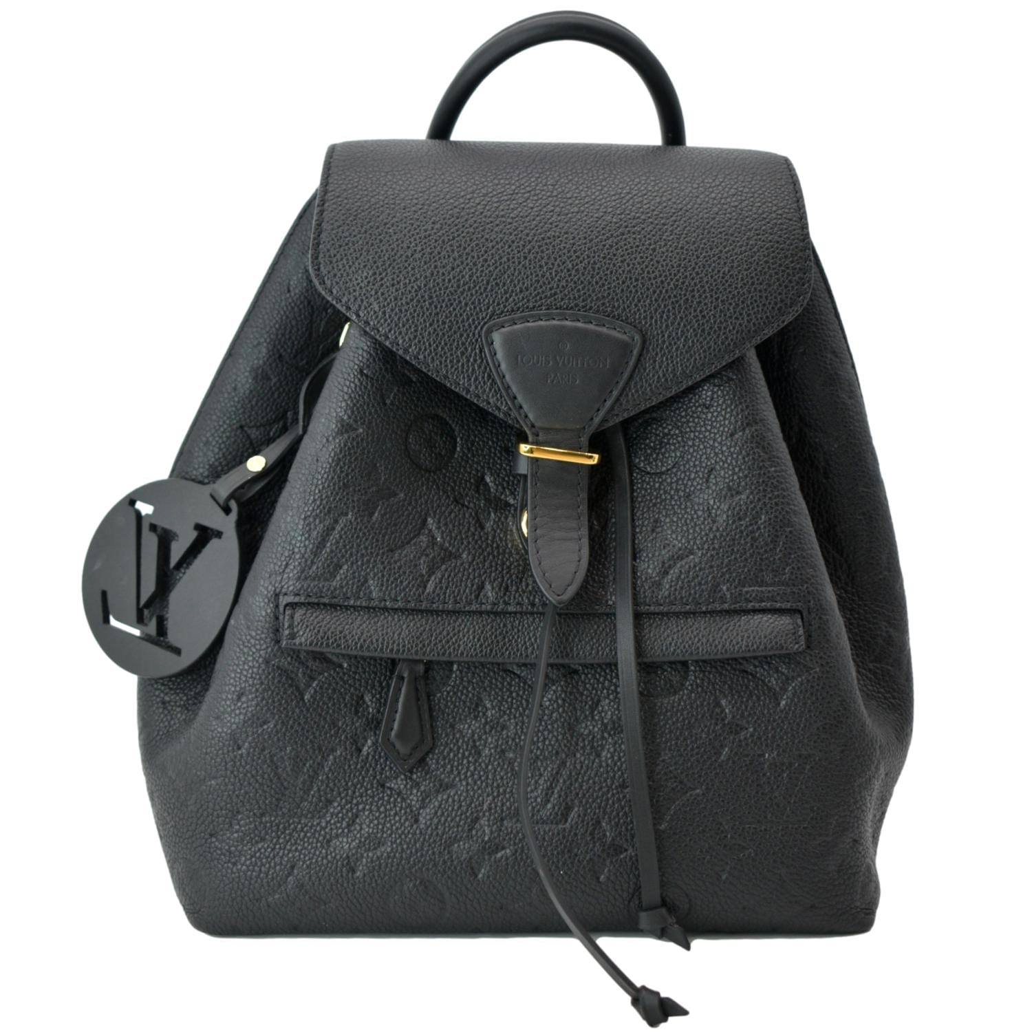 Louis Vuitton Montsouris Empreinte Leather Backpack Bag