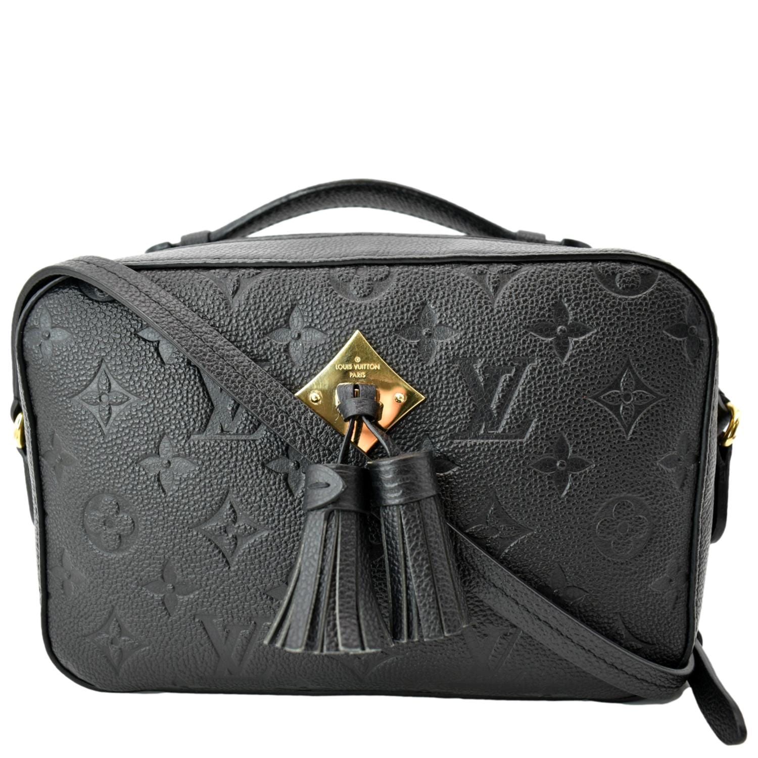 Louis Vuitton Saintonge in Black