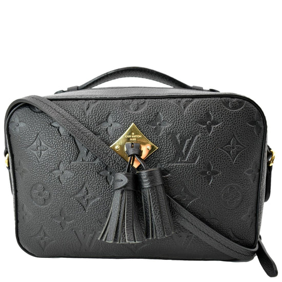 LV Saintonge Monogram Empreinte Leather Creme Caramel – newlookbag