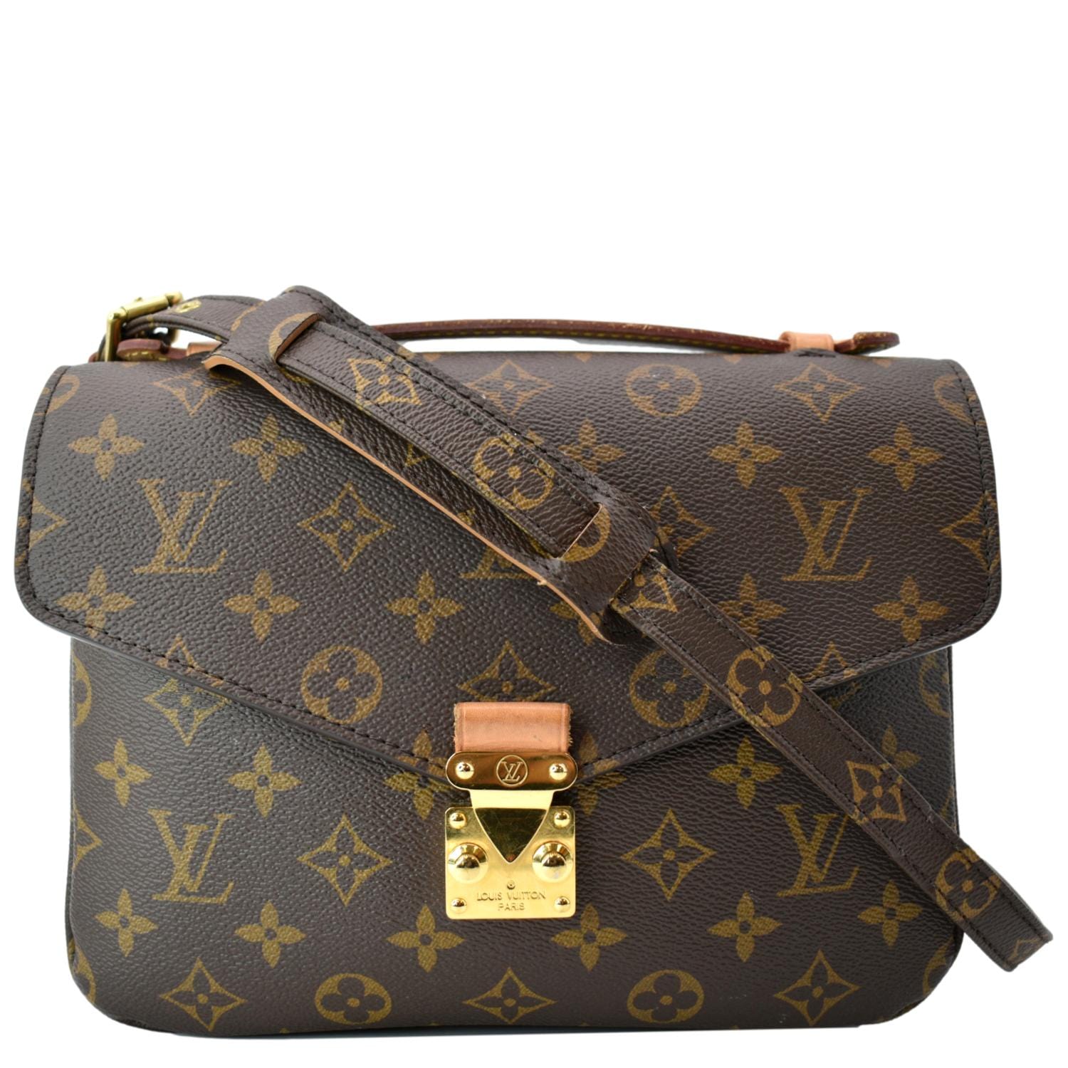 Metis leather crossbody bag Louis Vuitton Brown in Leather - 36019037
