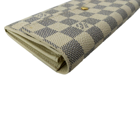 LOUIS VUITTON, Damier Azur Sarah Wallet, wallet. - Bukowskis