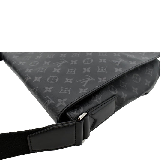 LOUIS VUITTON Monogram Eclipse District PM Black 217726