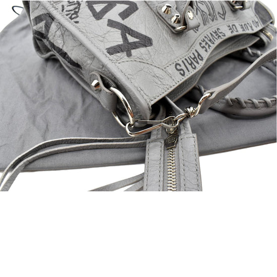 Balenciaga Graffiti Motocross Classic City Bag – The Find Studio