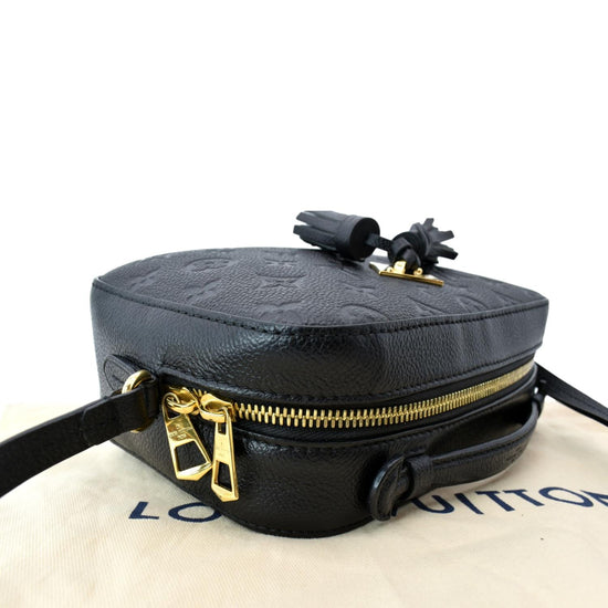 LV Saintonge Monogram Empreinte Leather Creme Caramel – newlookbag