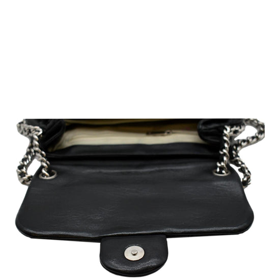 Chain around leather crossbody bag Chanel Black in Leather - 16642449