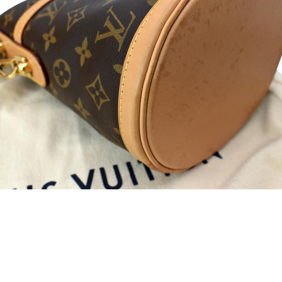Leather travel bag Louis Vuitton Brown in Leather - 31771321