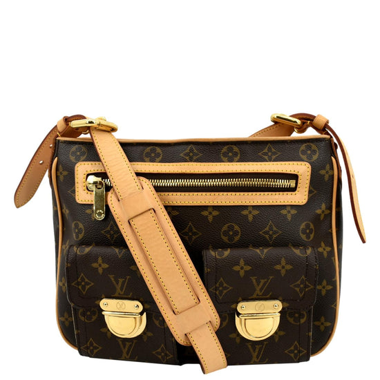 LOUIS VUITTON Hudson GM Monogram Canvas Shoulder Bag-US