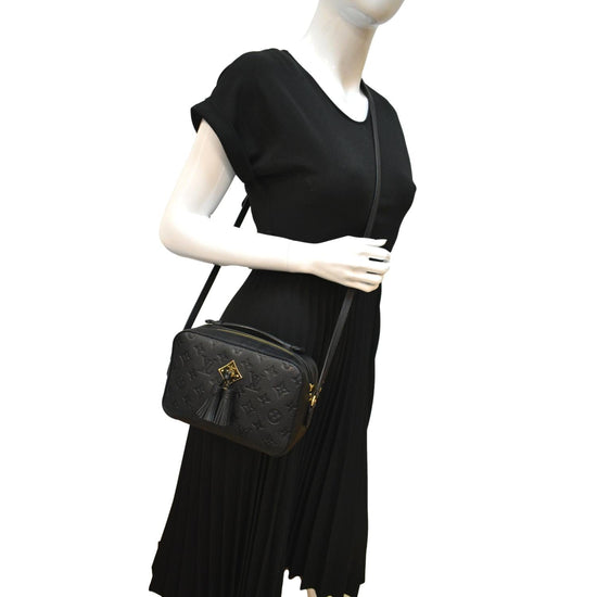 Louis Vuitton Monogram Empreinte Saintonge - Black Crossbody Bags, Handbags  - LOU772400