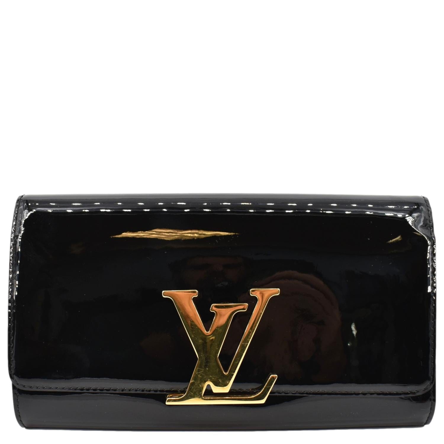 Louis Vuitton - Lou Wallet - Leather - Black - Women - Luxury