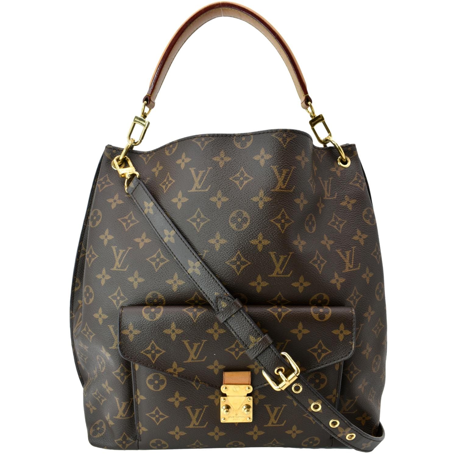 Shop Louis Vuitton Monogram Casual Style Canvas Plain Leather Party Style (SAC  HOBO LOOP, M46311) by Mikrie