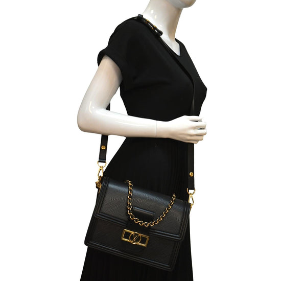 Louis Vuitton Dauphine Shoulder Bag Epi Leather MM at 1stDibs