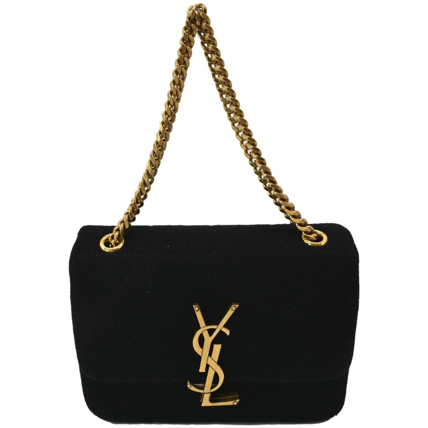 Saint Laurent Rive Gauche Wool Handbag