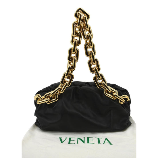 The Chain Pouch Leather Shoulder Bag