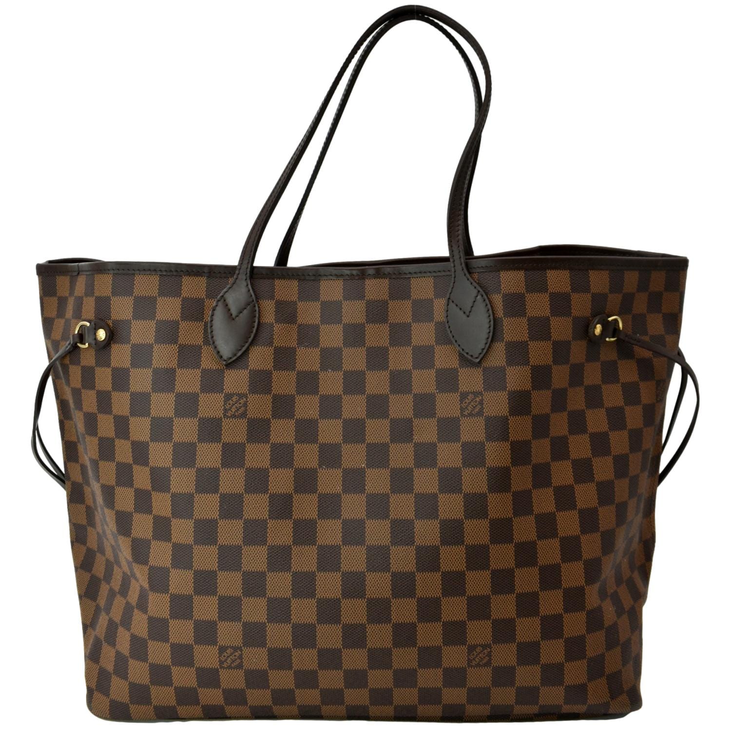 Louis Vuitton Neverfull Gm Damier Ebene Brown Coated Canvas Tote