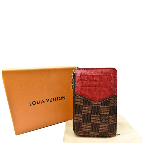 Louis Vuitton Card Holder Recto Verso Brown in Coated Canvas with