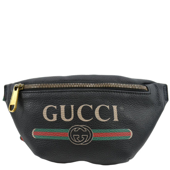 Gucci Red Leather Logo Belt Bag Small QFA2271LRH001
