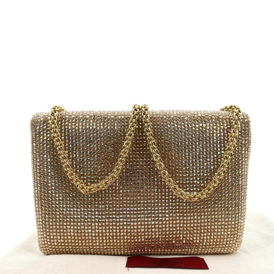 One Stud Small Crystal Shoulder Bag