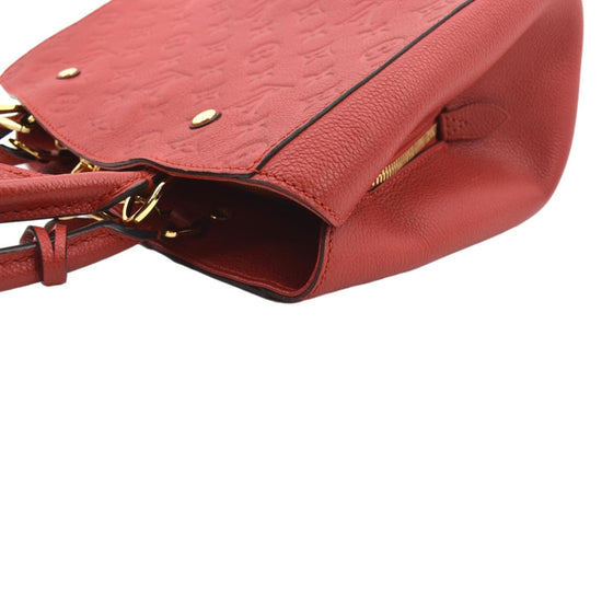 Louis Vuitton Montaigne MM Pink Monogram Empreinte Leather – STYLISHTOP