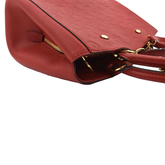 Louis Vuitton Montaigne Handbag Monogram Empreinte Leather MM at 1stDibs   louis vuitton montaigne mm empreinte, louis vuitton empreinte red, louis  vuitton montaigne empreinte