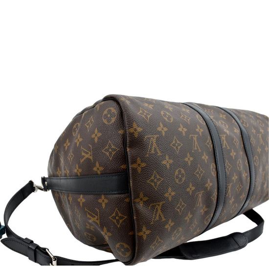 Brown Louis Vuitton Monogram Keepall Bandouliere 45 Travel Bag – Designer  Revival