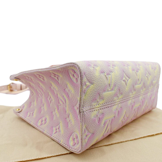 Louis Vuitton Onthego PM Stardust Lilas Bag