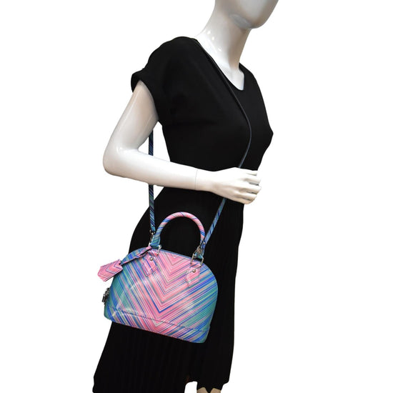 Louis-Vuitton Epi Alma BB-2Way Shoulder Bag
