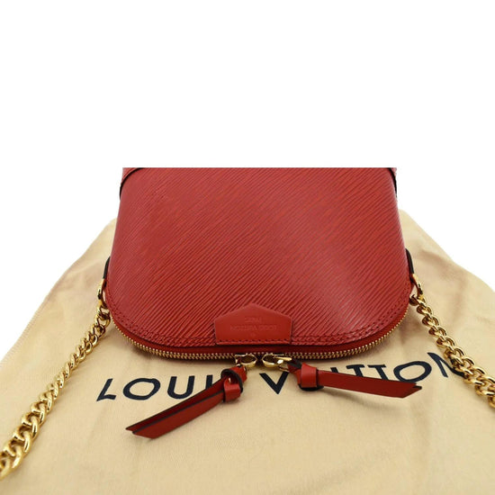 Louis Vuitton, Bags, Louis Vuitton Mini Alma Epi Noir Crossbody Bag
