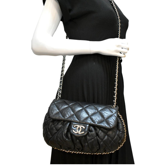 Chanel Uniform Quilted Leather Crossbody Bag  Beccas Bags