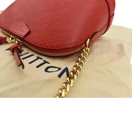 Louis Vuitton Alma Mini Bag Red Epi Leather – Luxe Collective