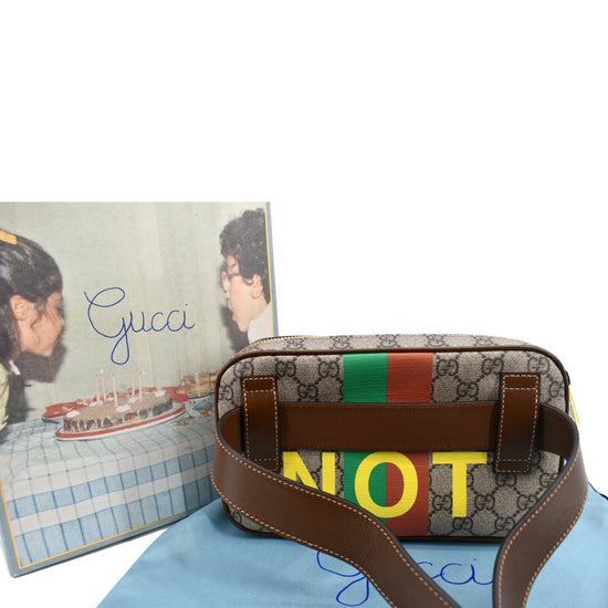 Gucci GG Supreme Fake/Not Small Belt Bag - Size 34 / 85 (SHF-23260